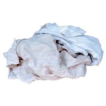 Rental store for Rags, White T-Shirt - 25 Lb in Everett WA